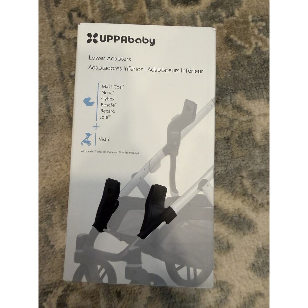 Uppababy Lower Adaptors Vista For Maxi-cost Nuna Cyber Besafe Recaro Joie NIB
